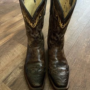 Tony Lama Western Square Toe Boots